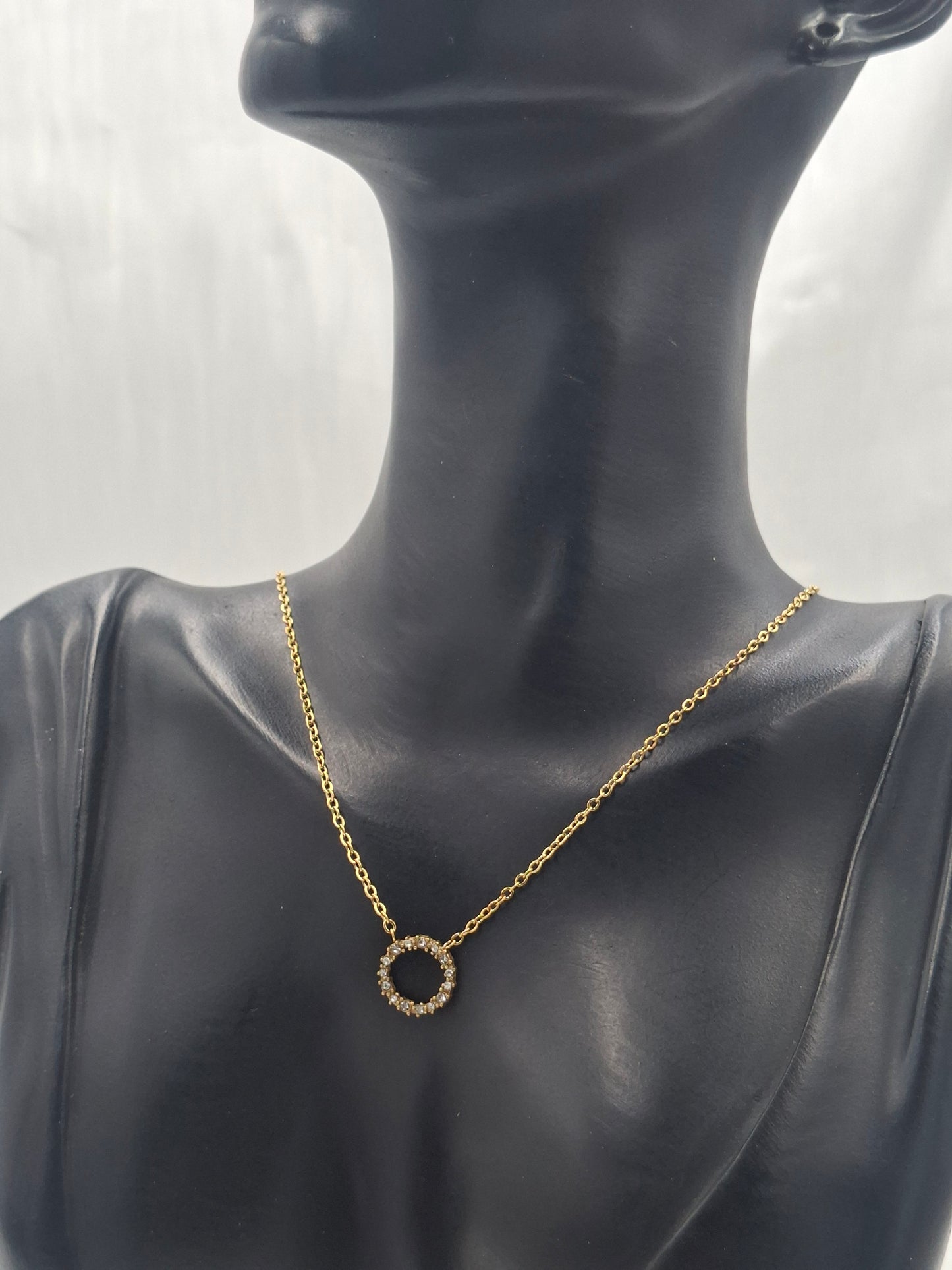 Open Circle Necklace