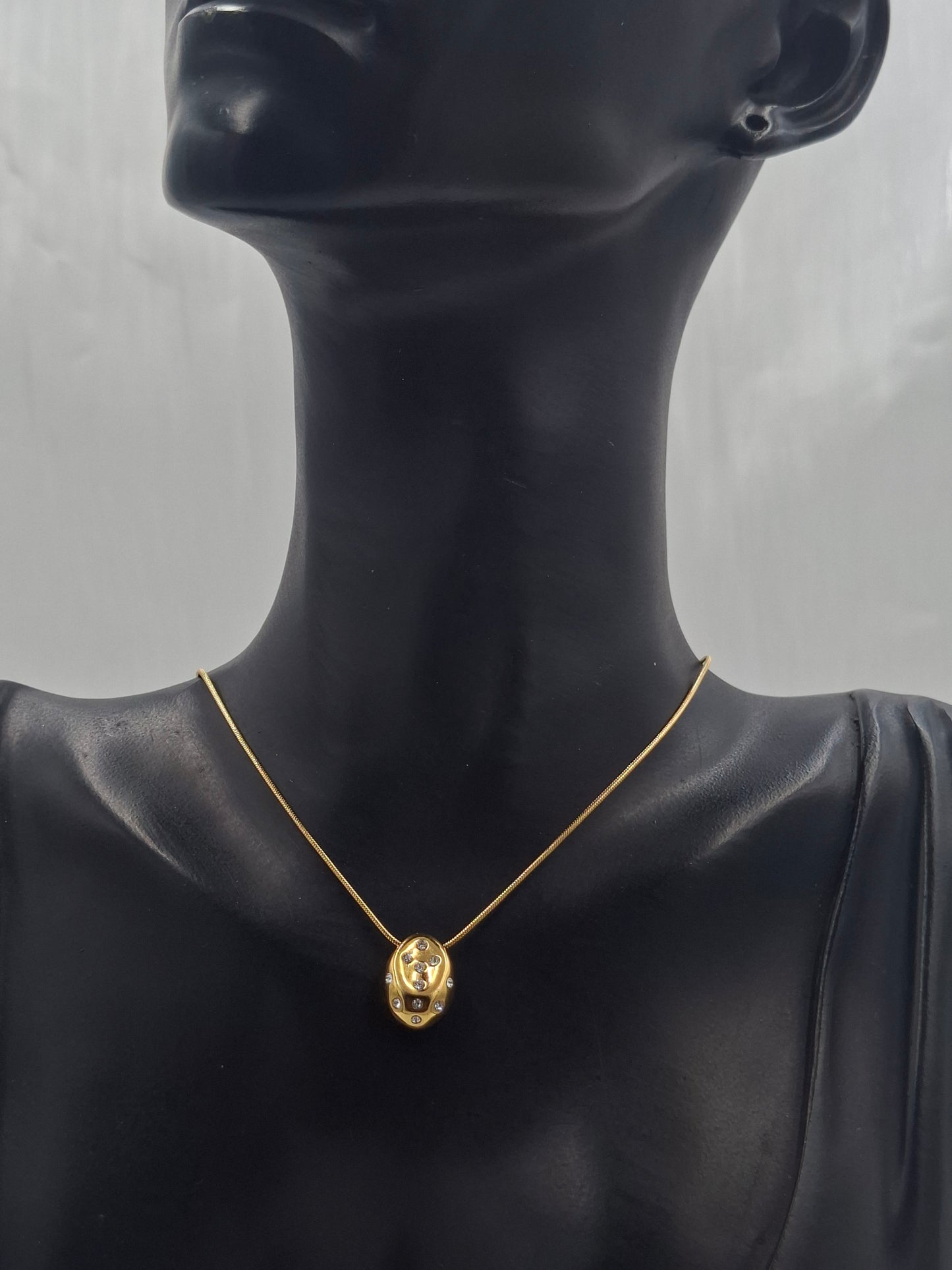 Stone Ball Necklace