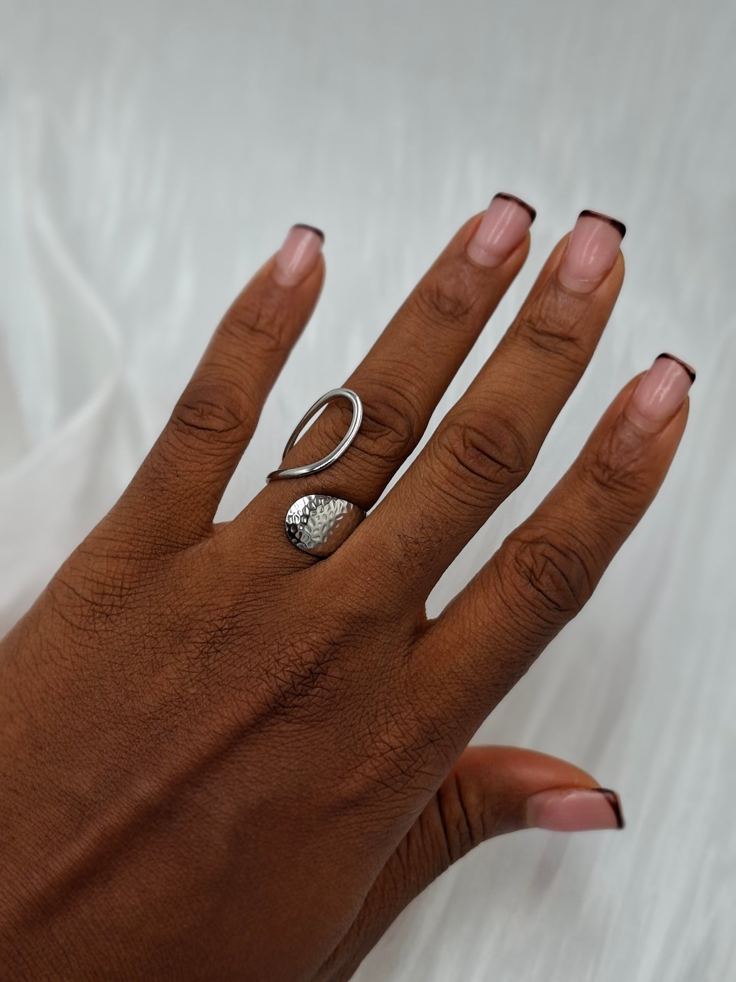 Silver Loop Ring (size 6,8,9)