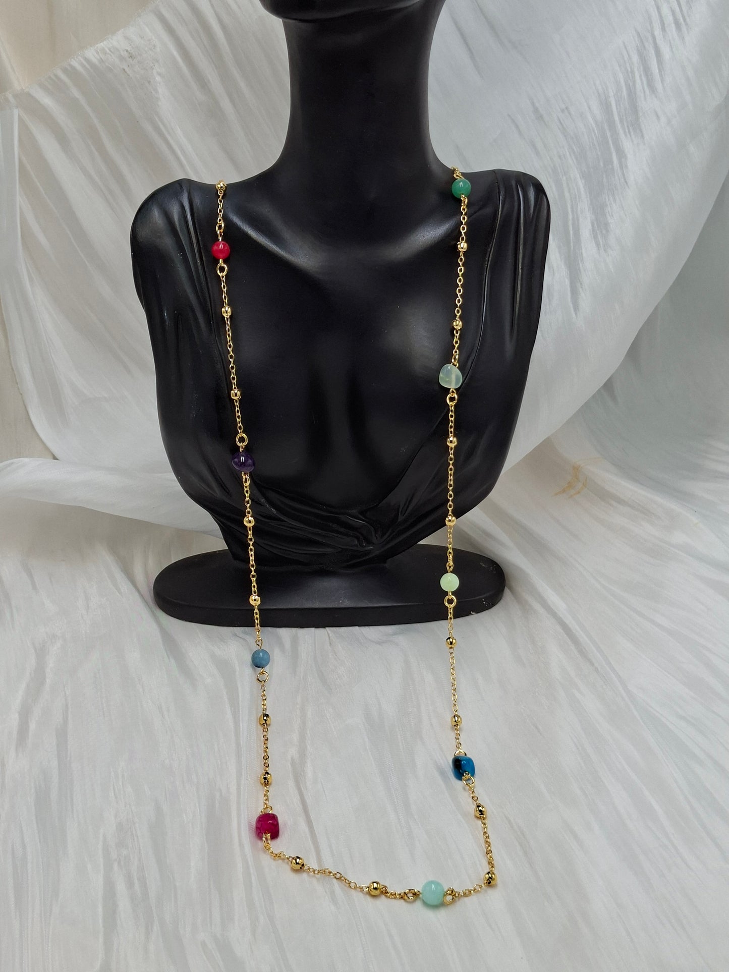 Crystal Chest Chain