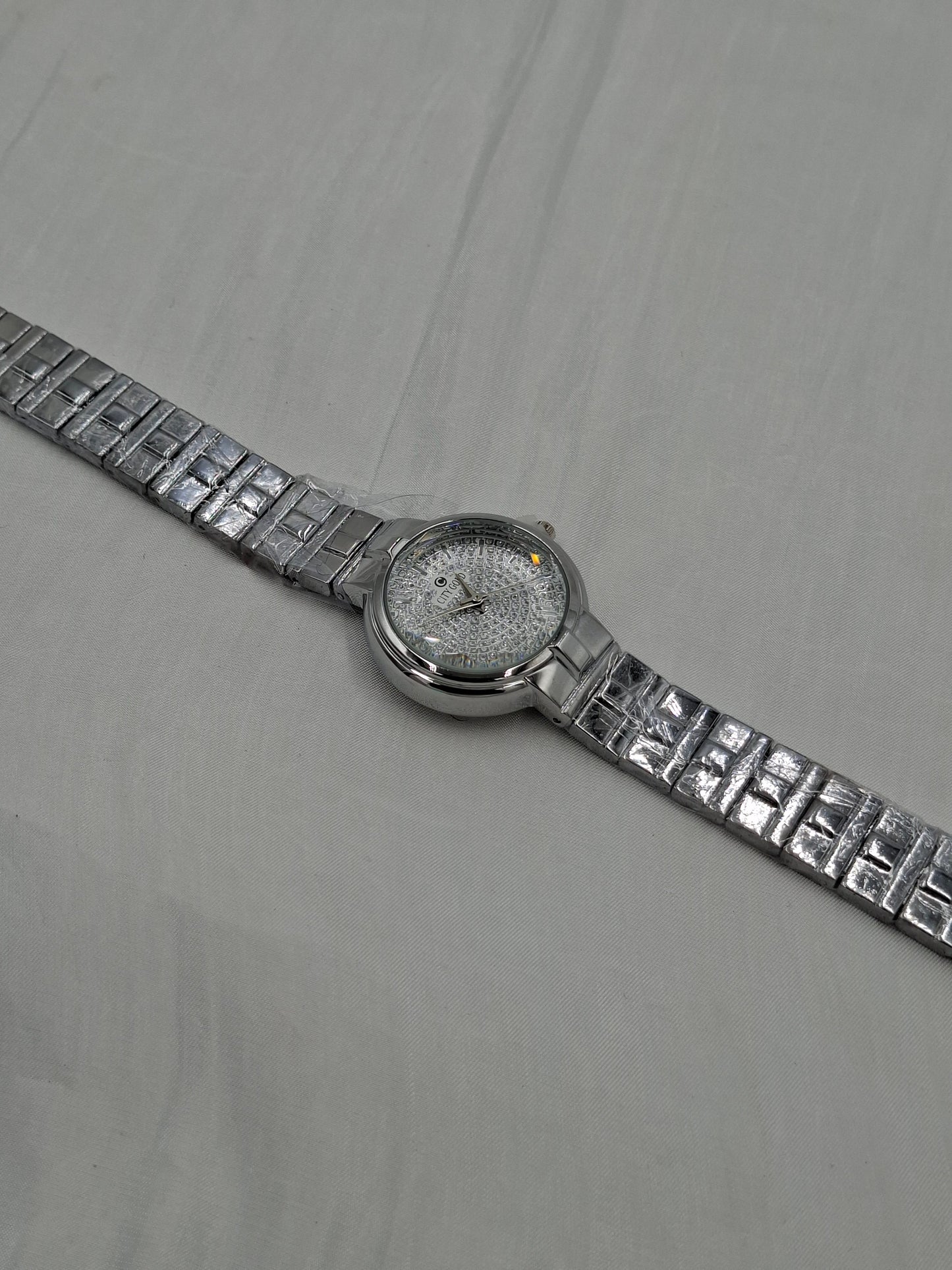 Simple Silver Wristwatch