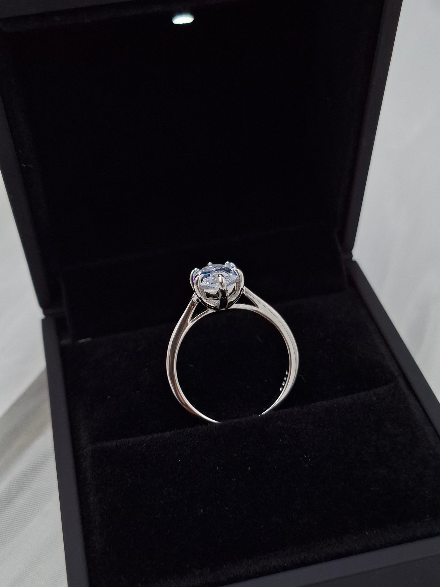 Classic Valencia Zircon Engagement Ring (size 7)
