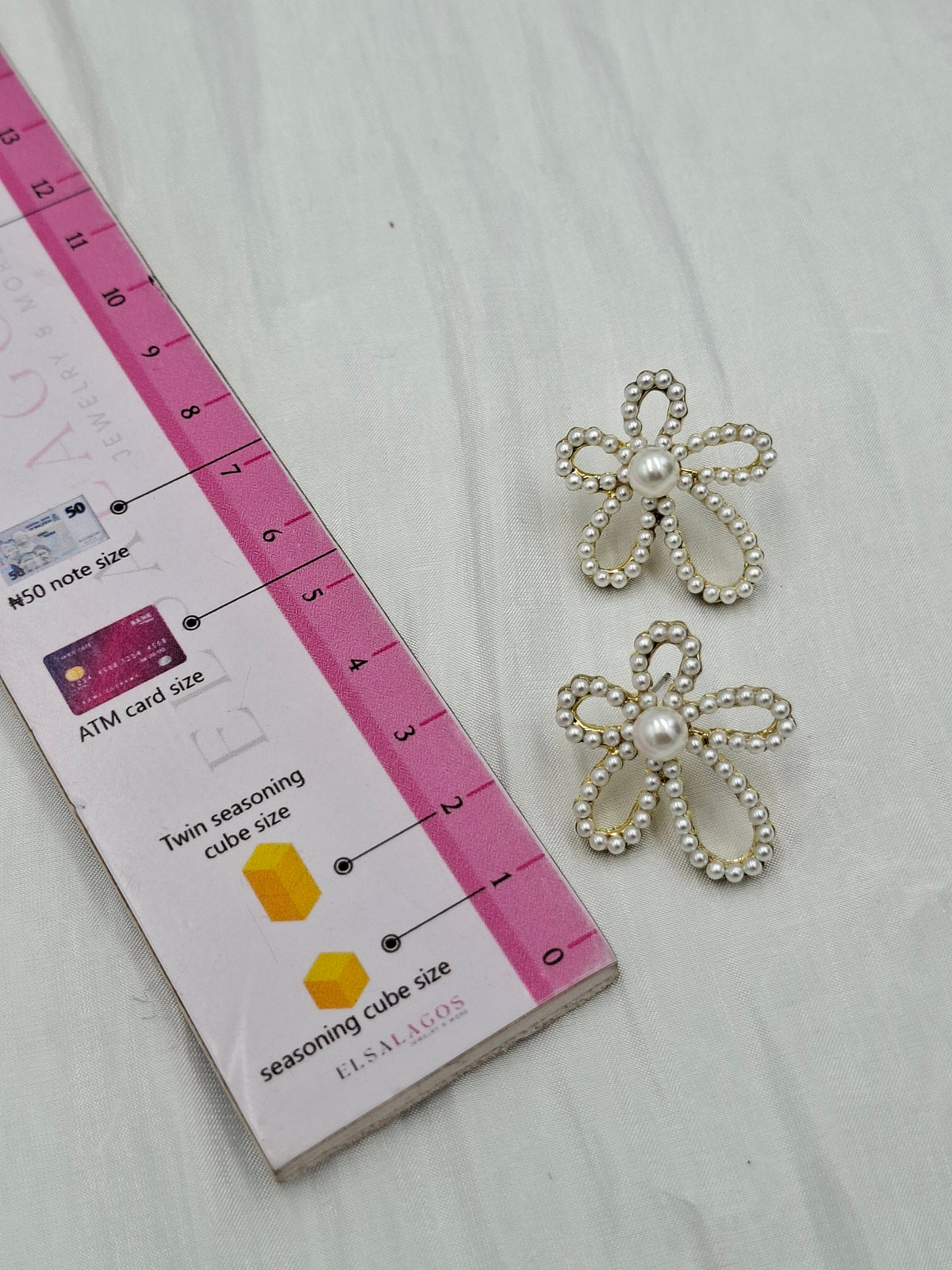 Petal Pearl Earrings