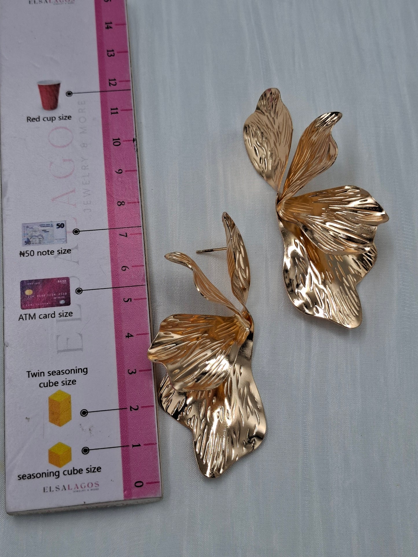 Statement Petal Earrings