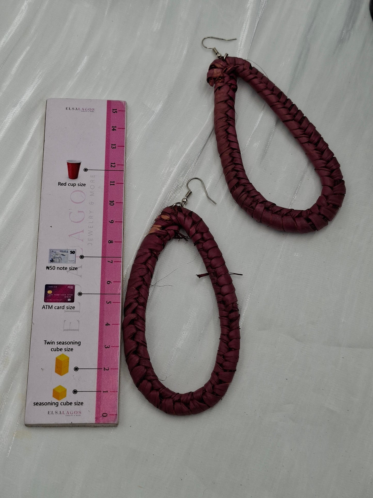 Loop Raffia Earrings