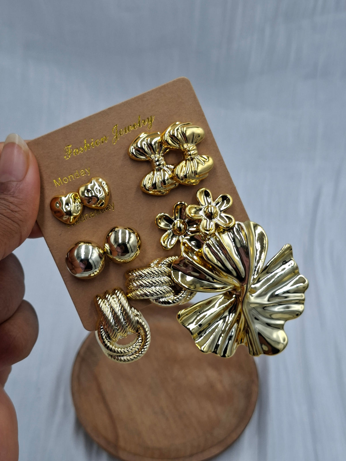 Set 01 Acrylic Earrings Pack
