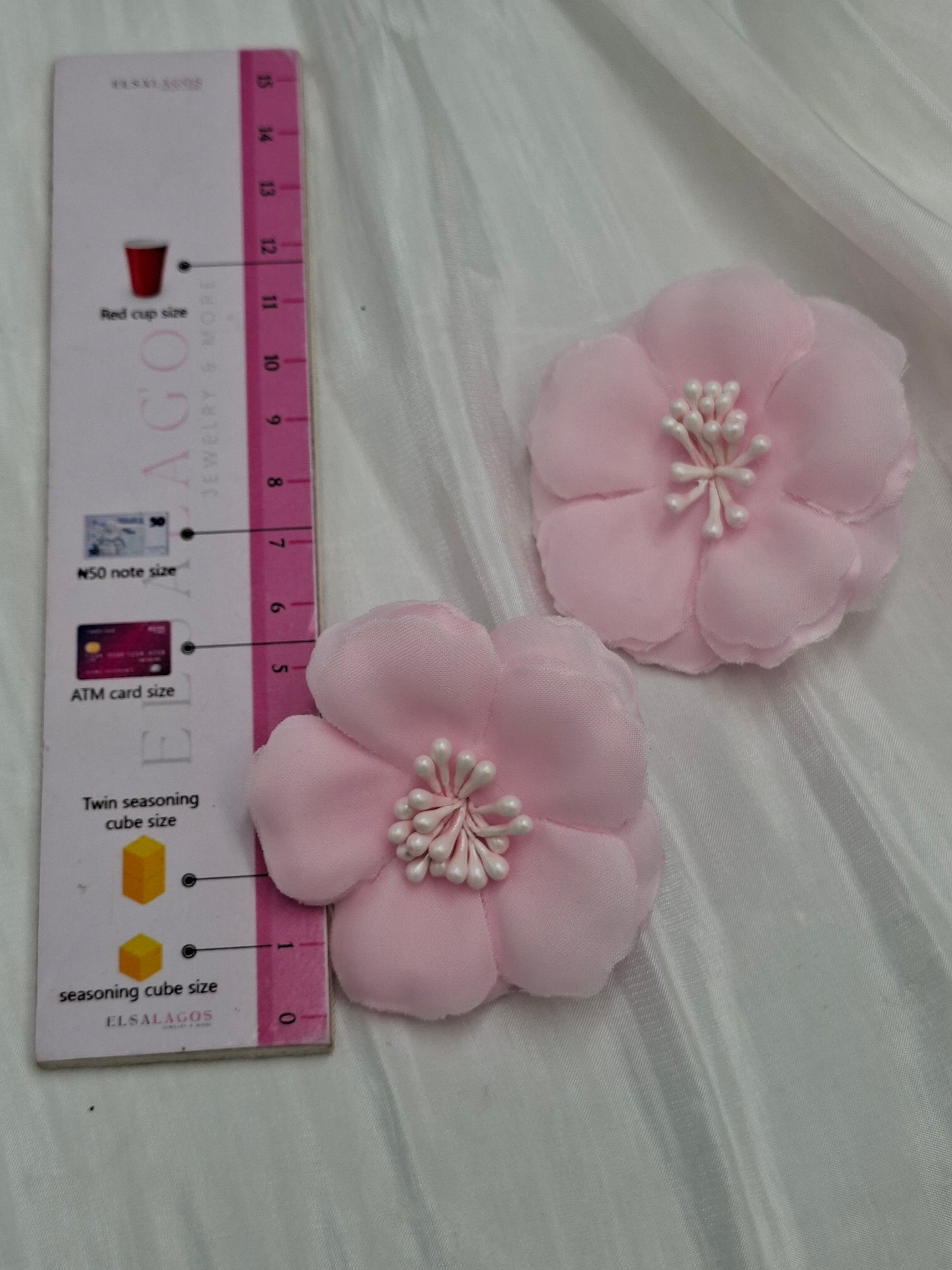 Pink Dahlia Earrings