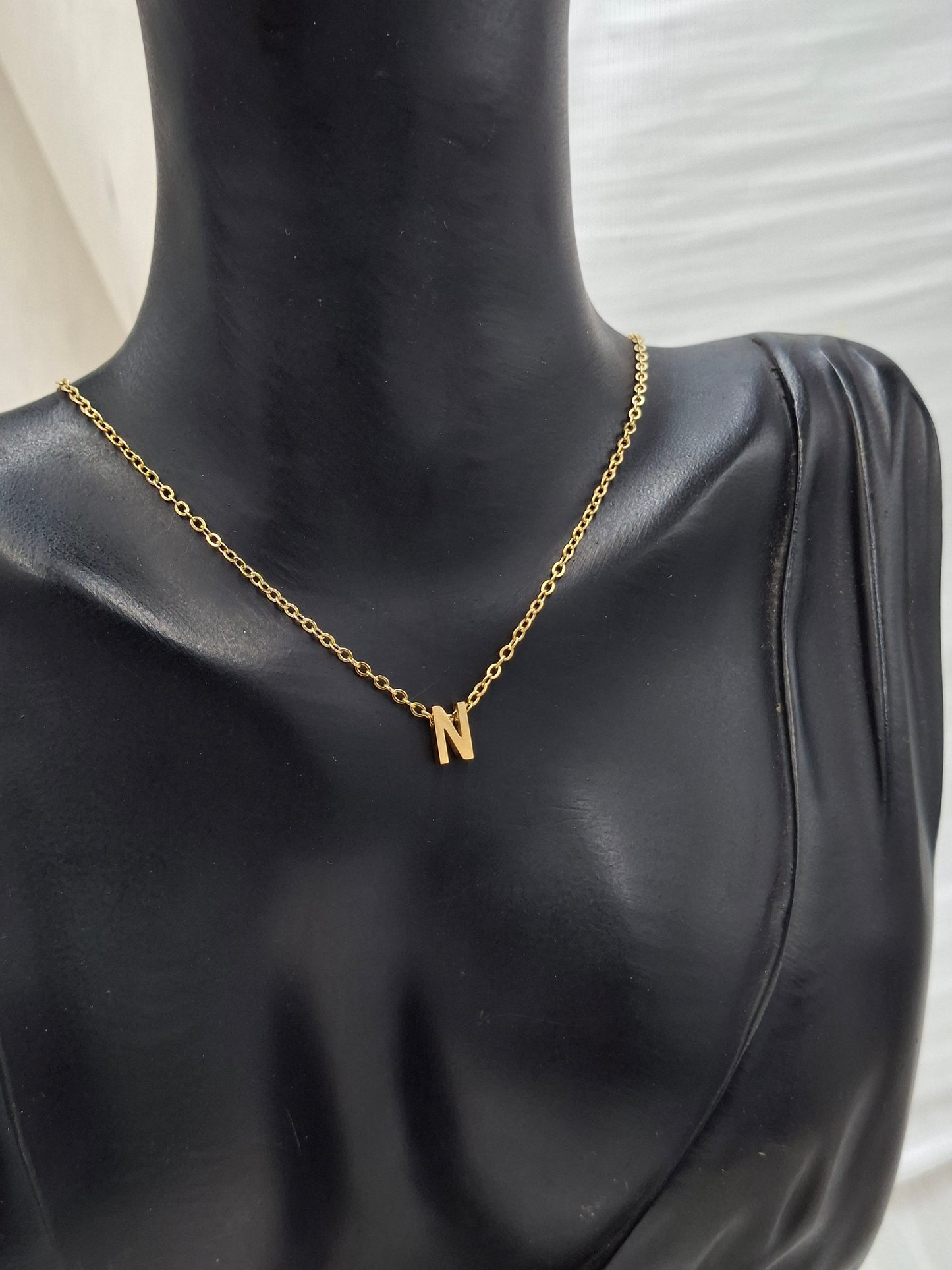 Letter N Necklace