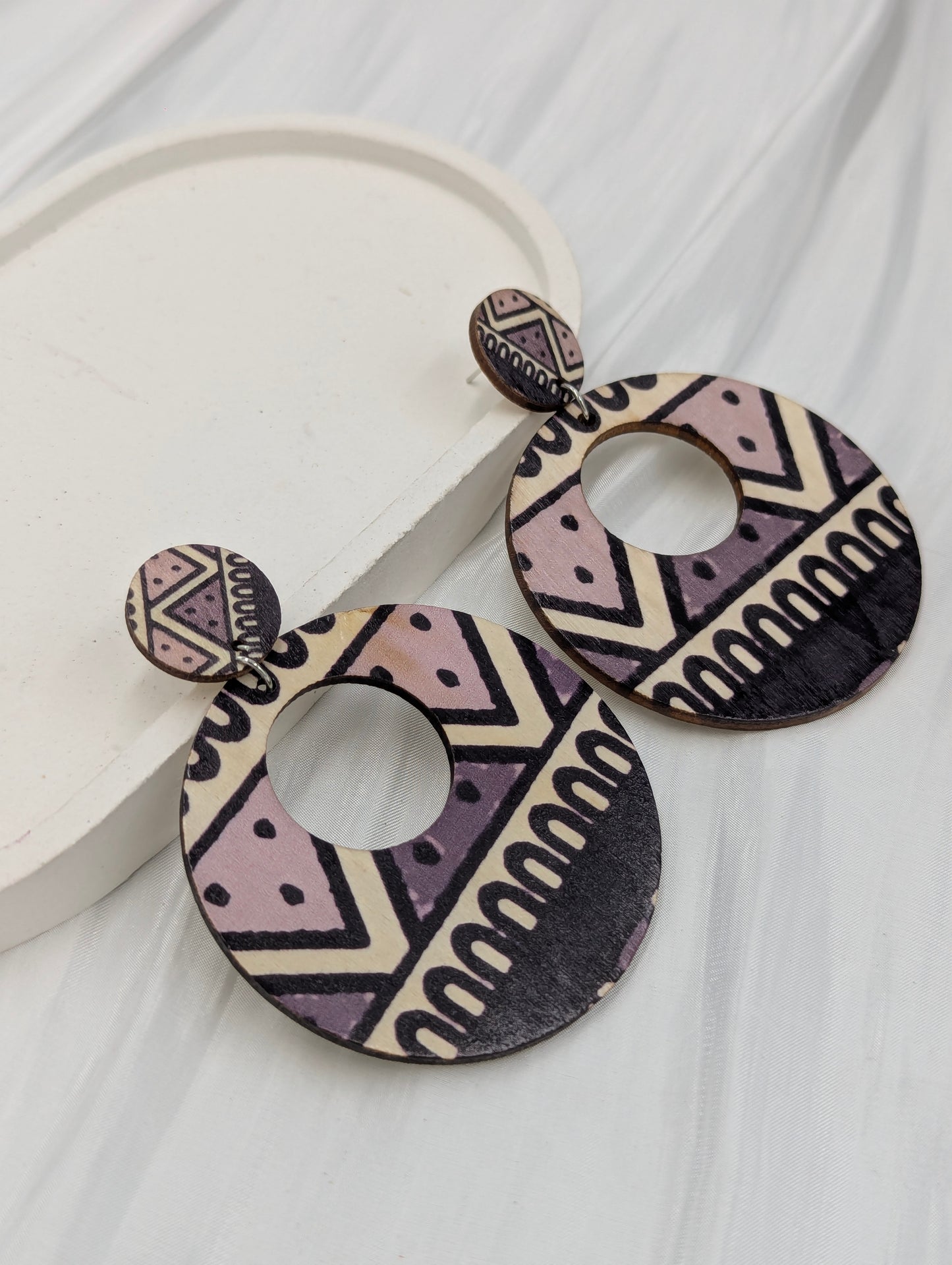Patterned Earrings