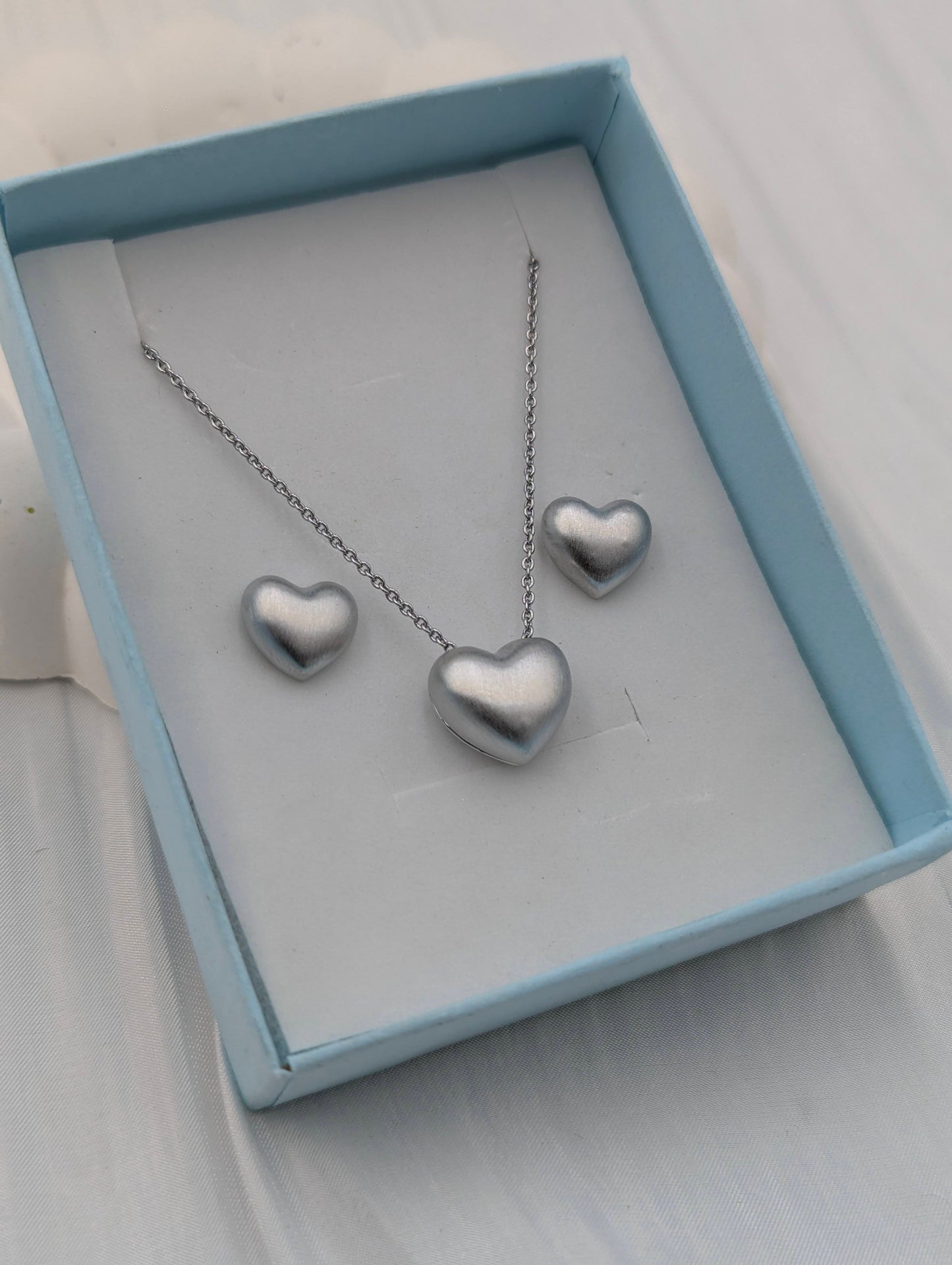 Heart Necklace Set