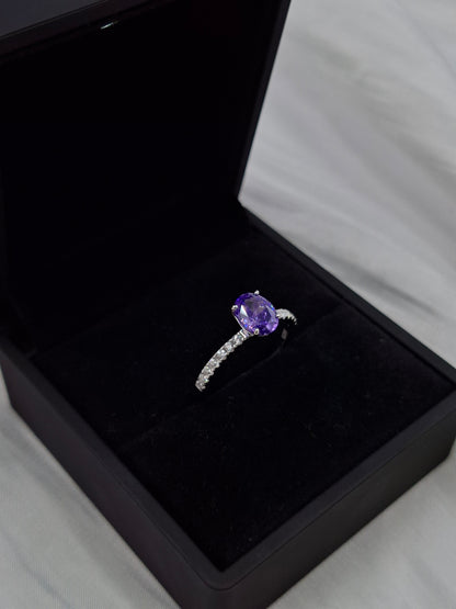 Violet Ring (size 6-8)