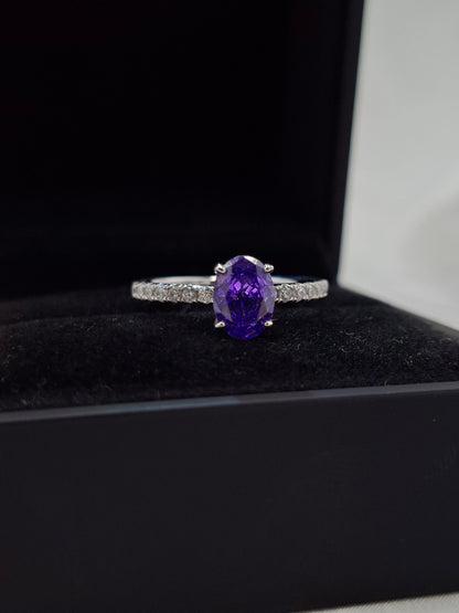 Violet Ring (size 6-8)