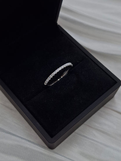 Eternity Moissanite Band