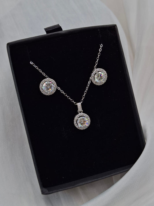 Ivy Moissanite Set