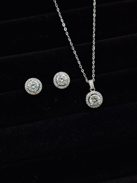 Ivy Moissanite Set