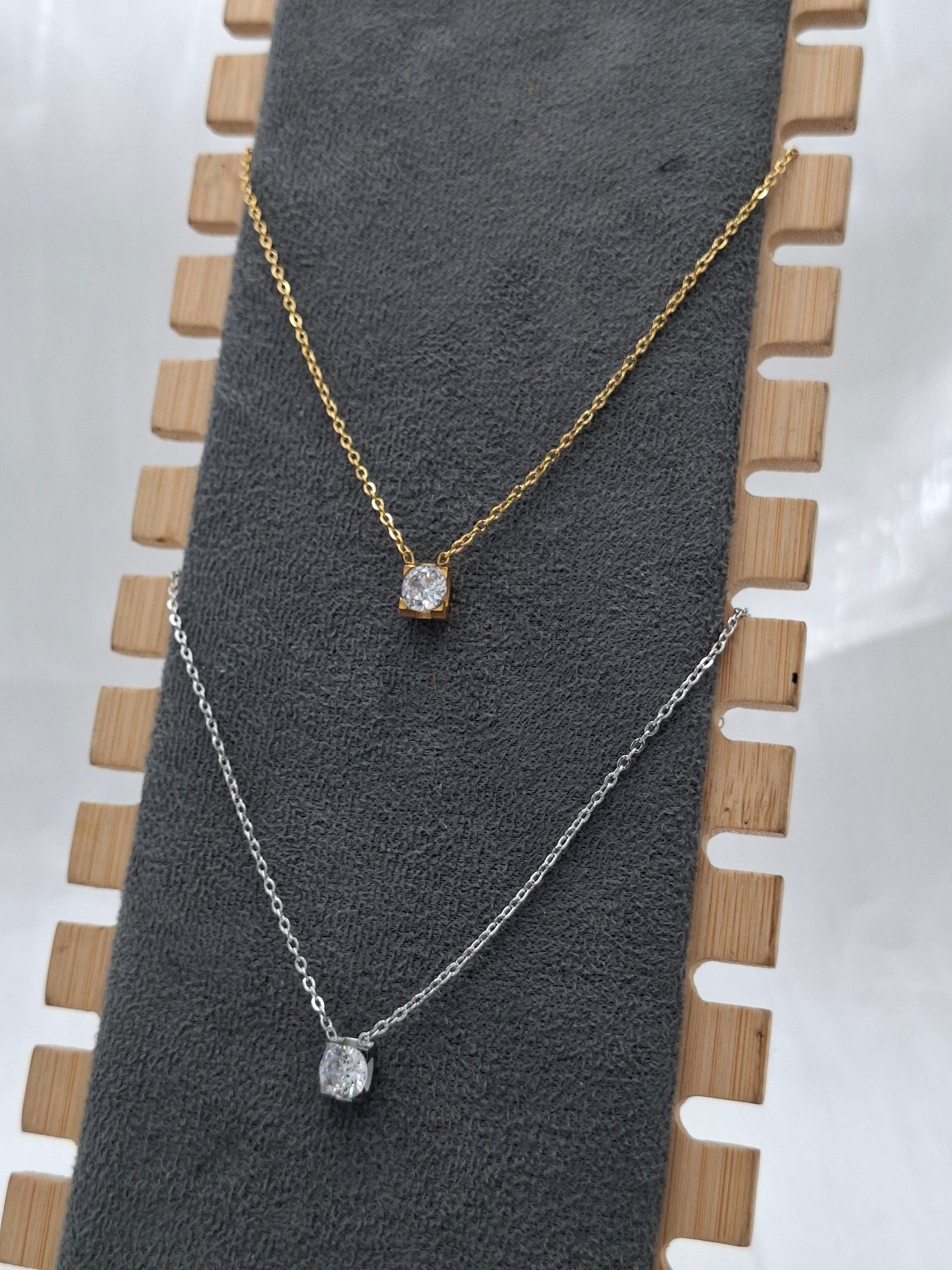 Solitaire Necklace
