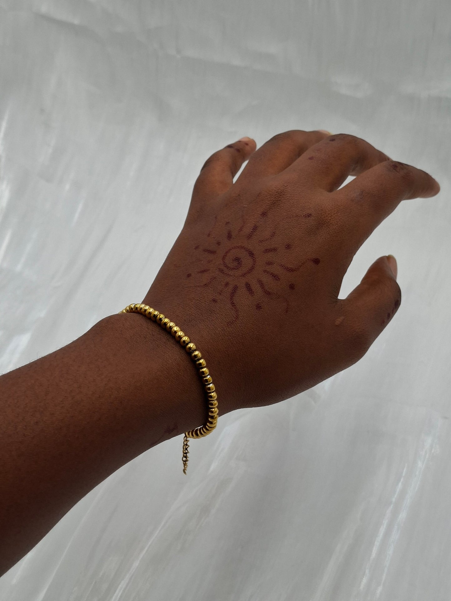 Gold Ball Bracelet