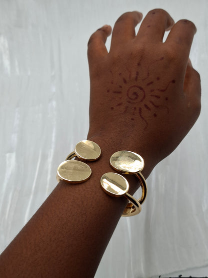 Flat Statement Bangle