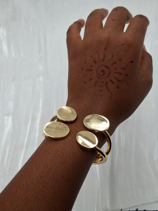 Flat Statement Bangle