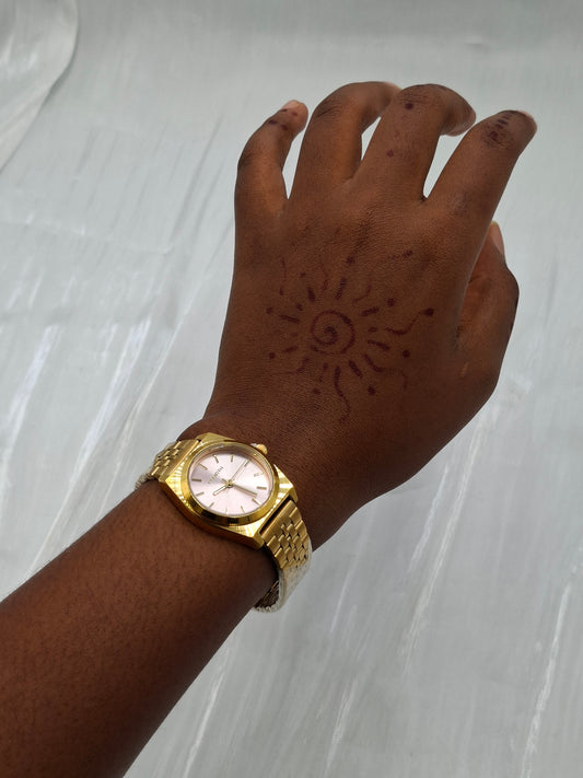 Gold Chain Rebirth Wristwatch