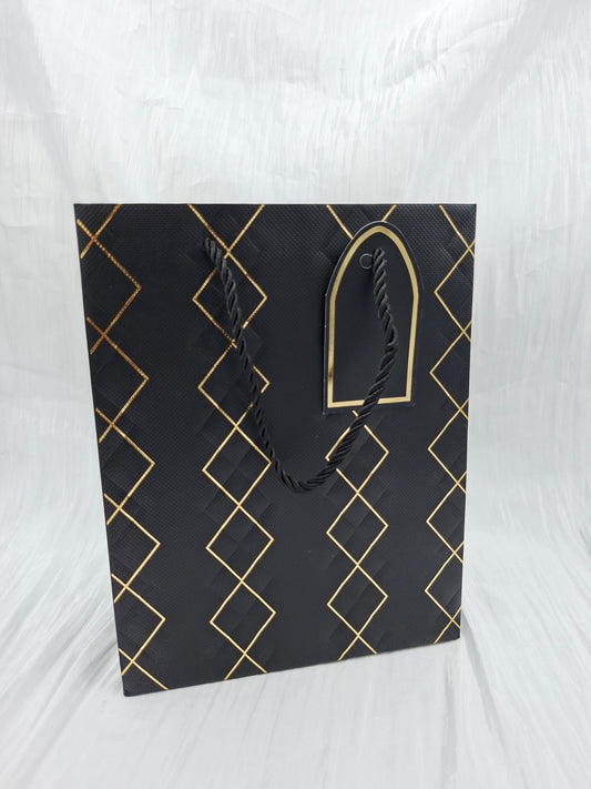 Black and Gold Gift Bag