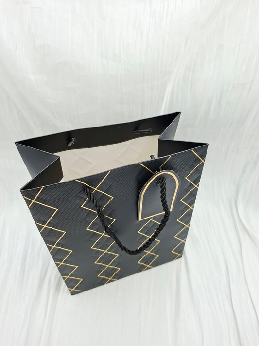 Black and Gold Gift Bag
