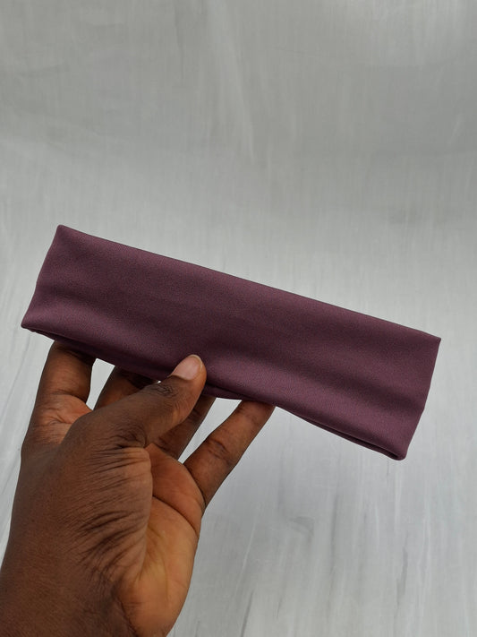 Slim Plum Hairband