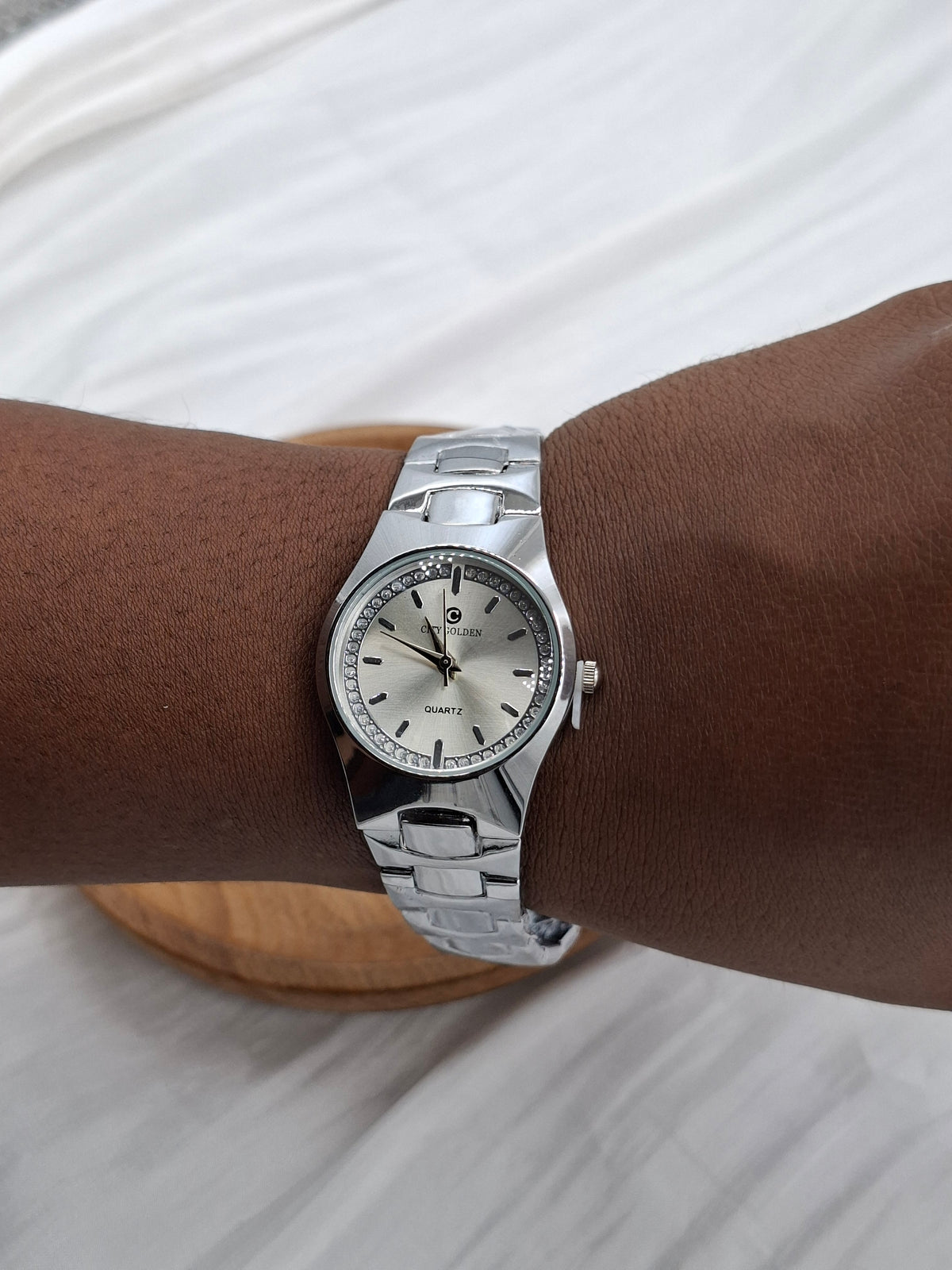 CG Silver Wristwatch
