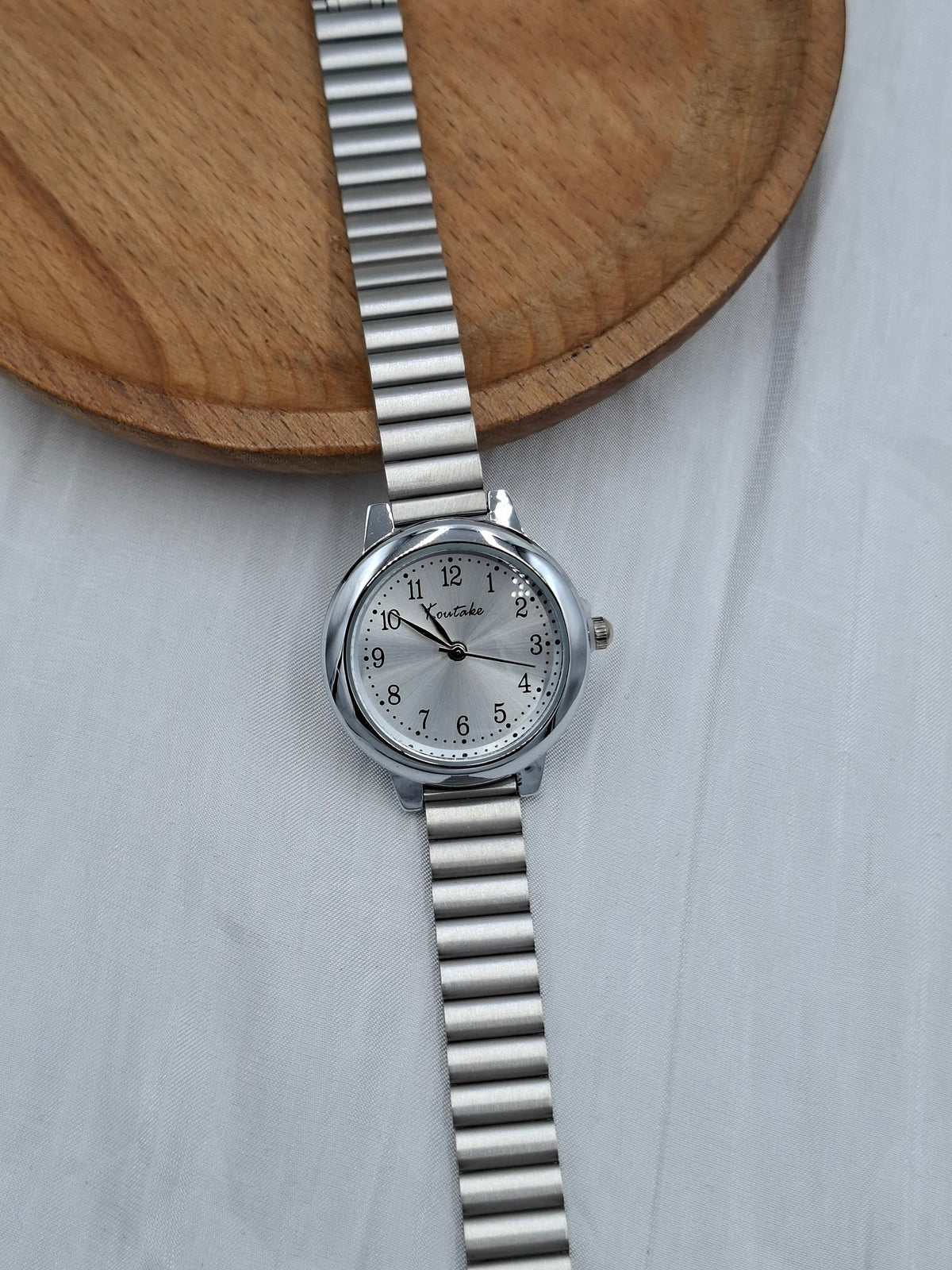 Silver Ladder Wristwatch