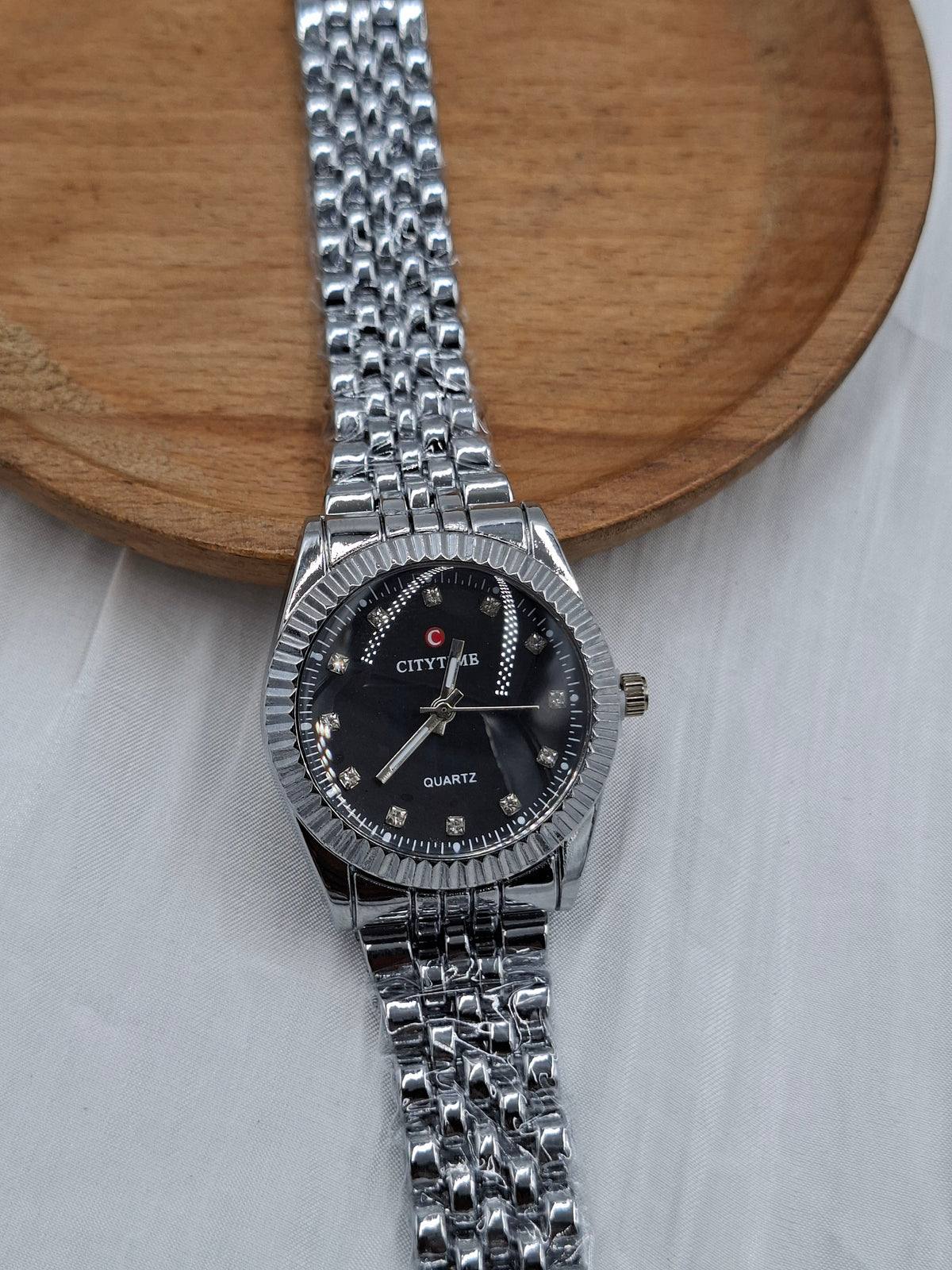 Studded Stone Wristwatch