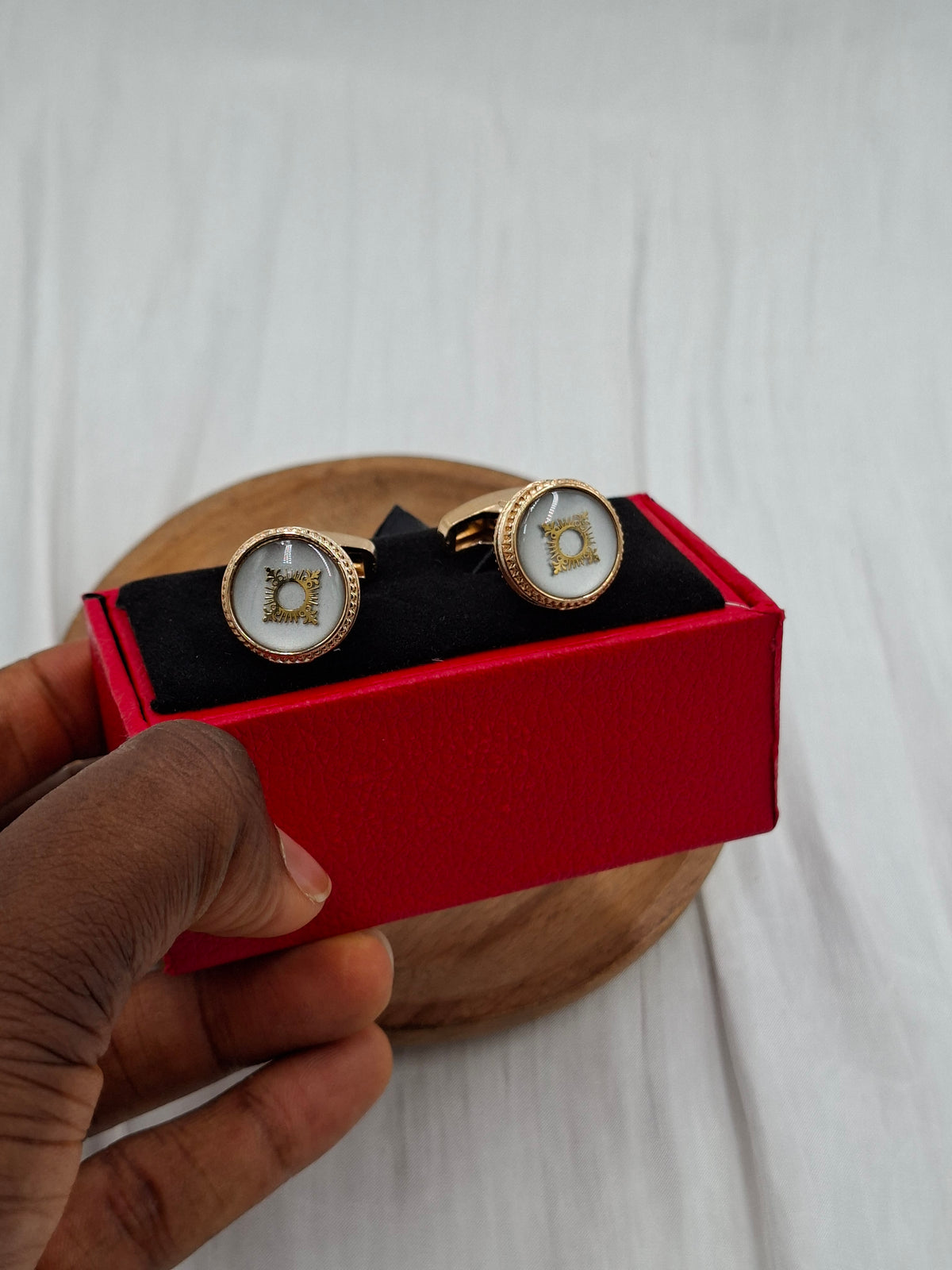 Monogram Cufflinks