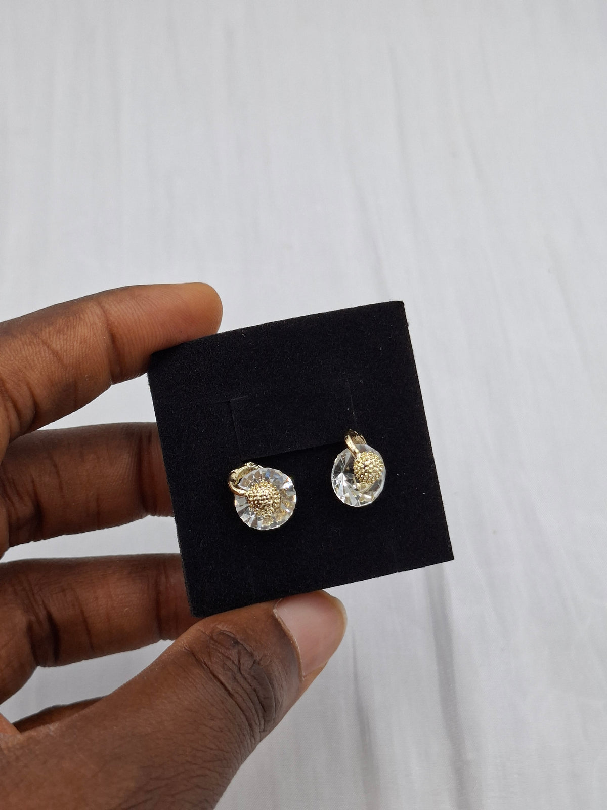 Glass Stud Earrings
