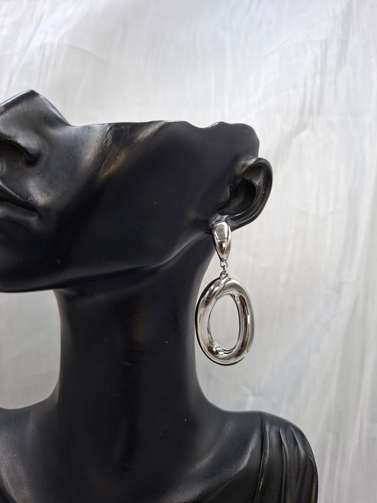 Oval Drop Earrings