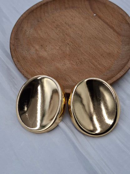 Button Earrings
