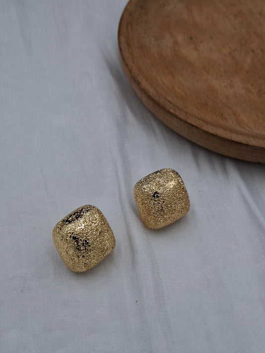 Frosted Stud Earrings