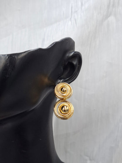 Spiral Drop Earrings