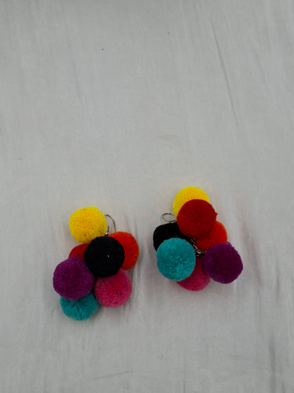 Pom Pom Earrings