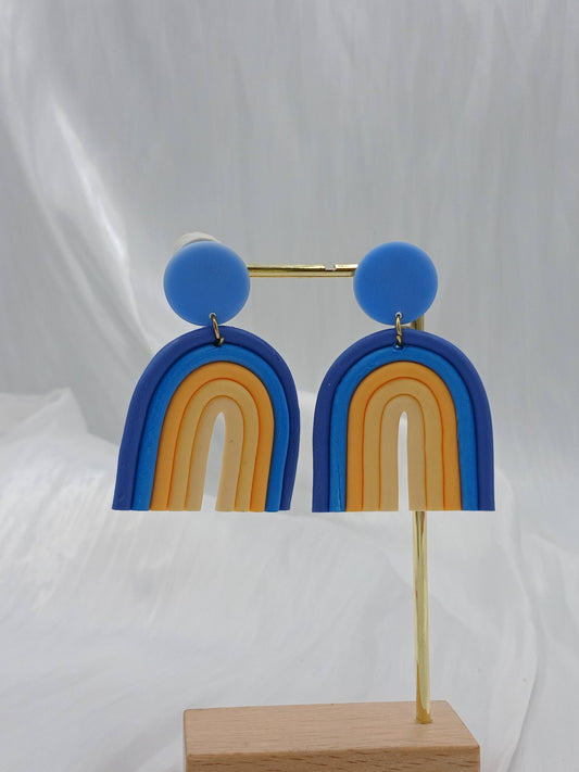Polymer clay earrings
