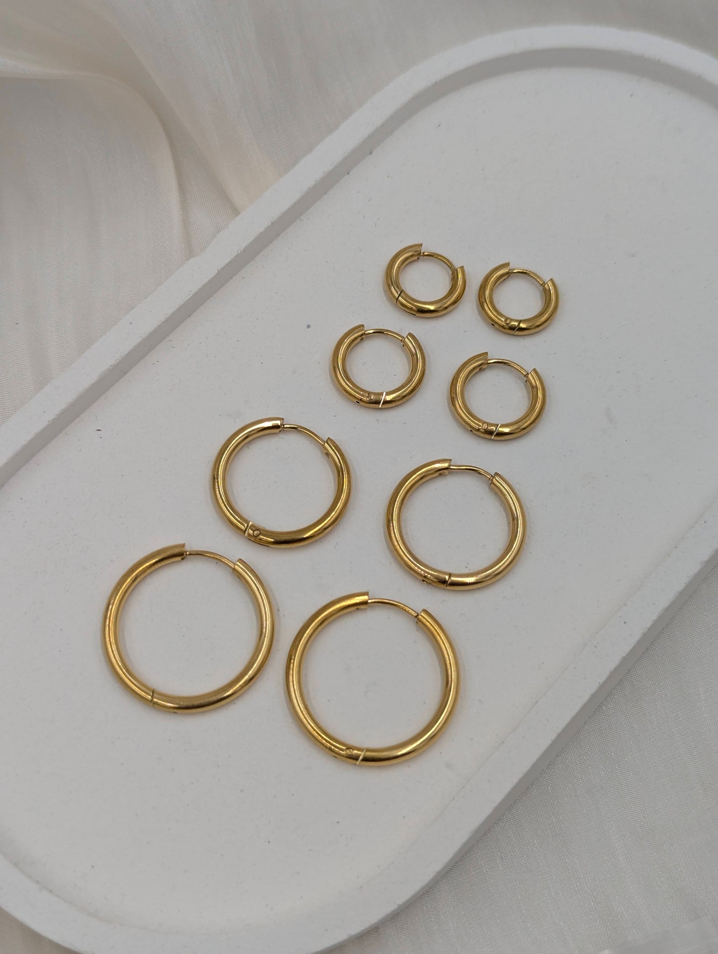 Gold Mini Hoops