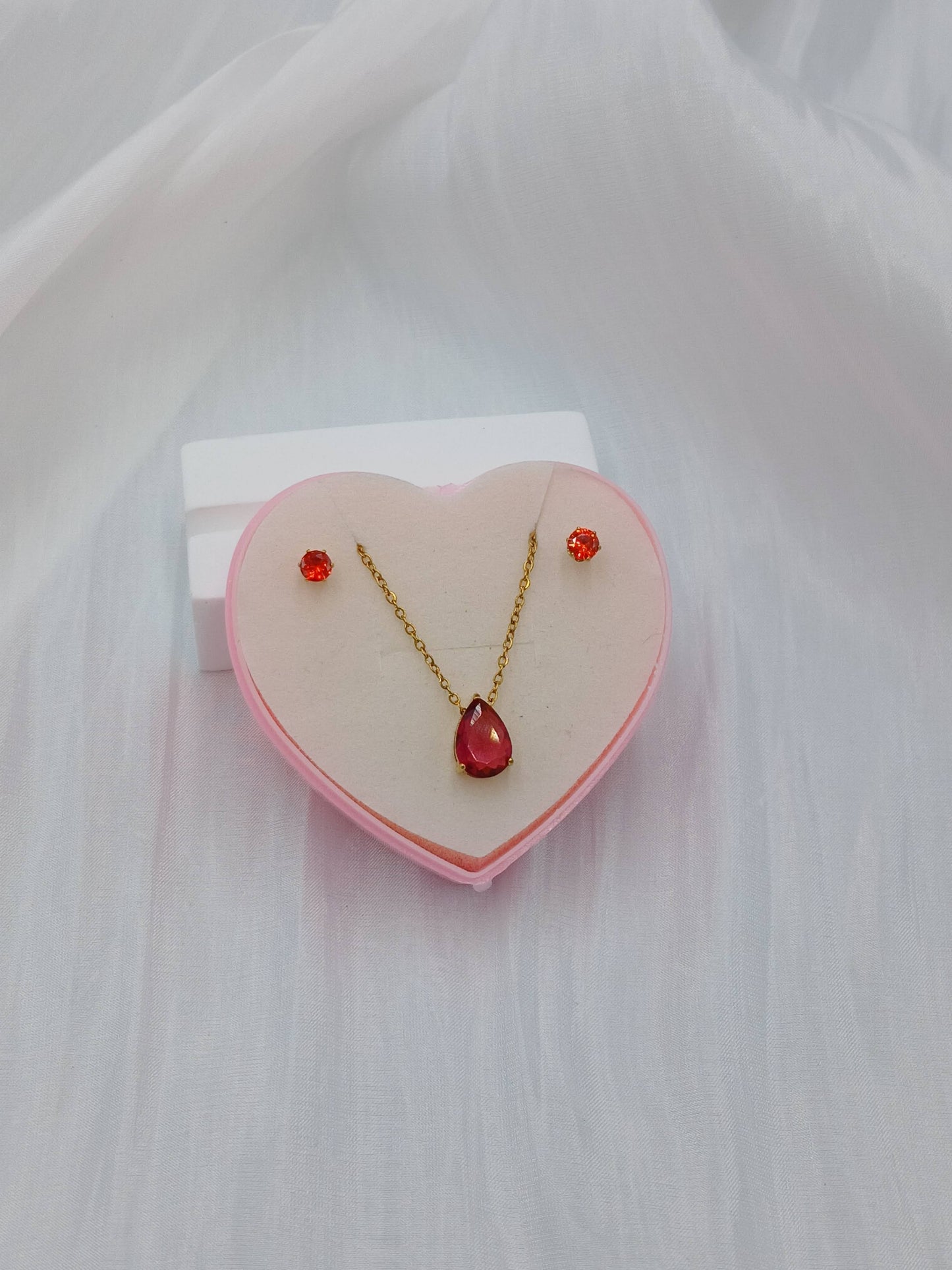 July birthstone necklace