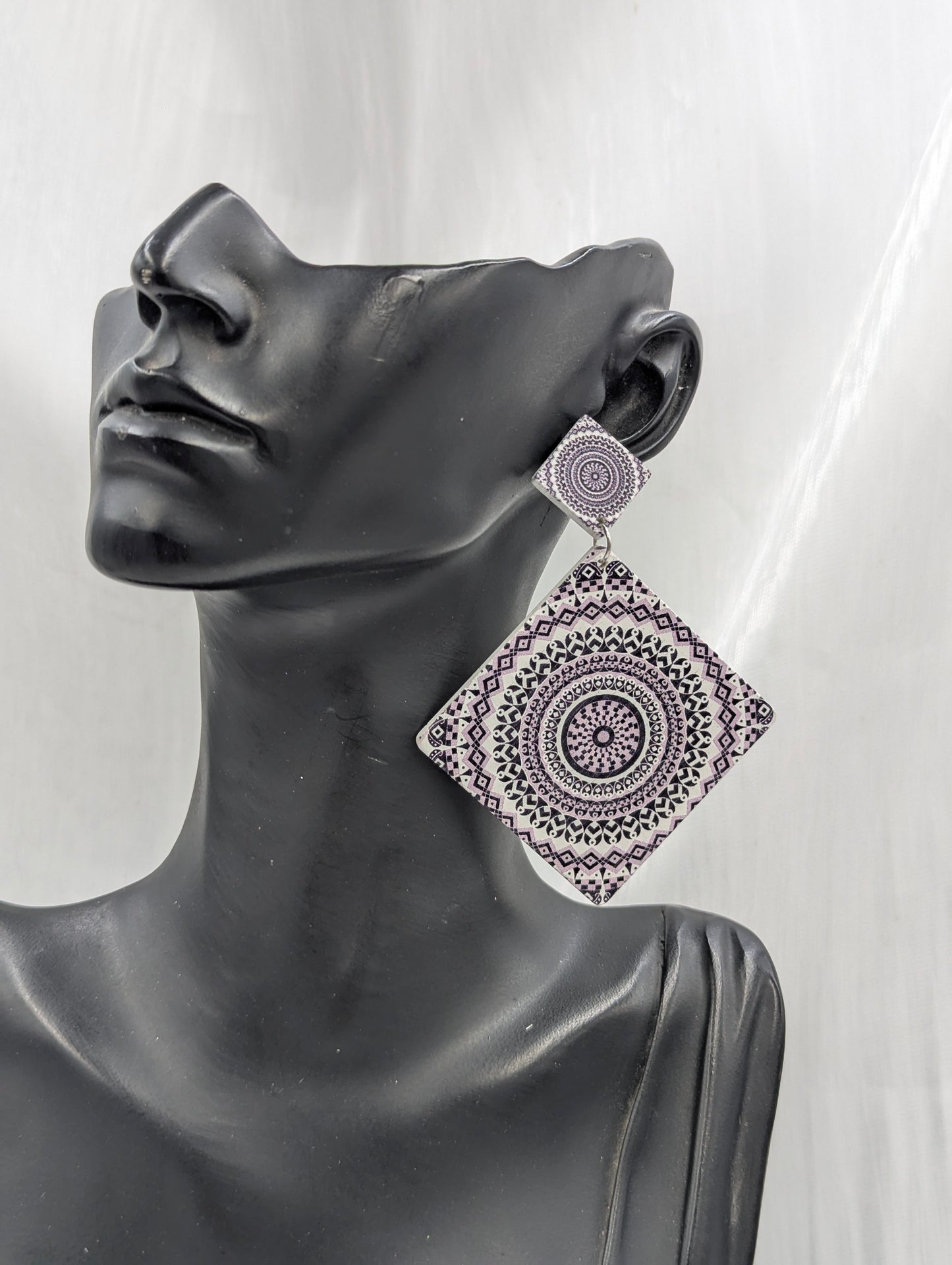 Patterned Earring