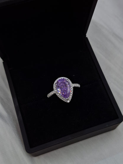 Shop Amethyst Zircon Ring for Women at ElsaLagos in Nigeria