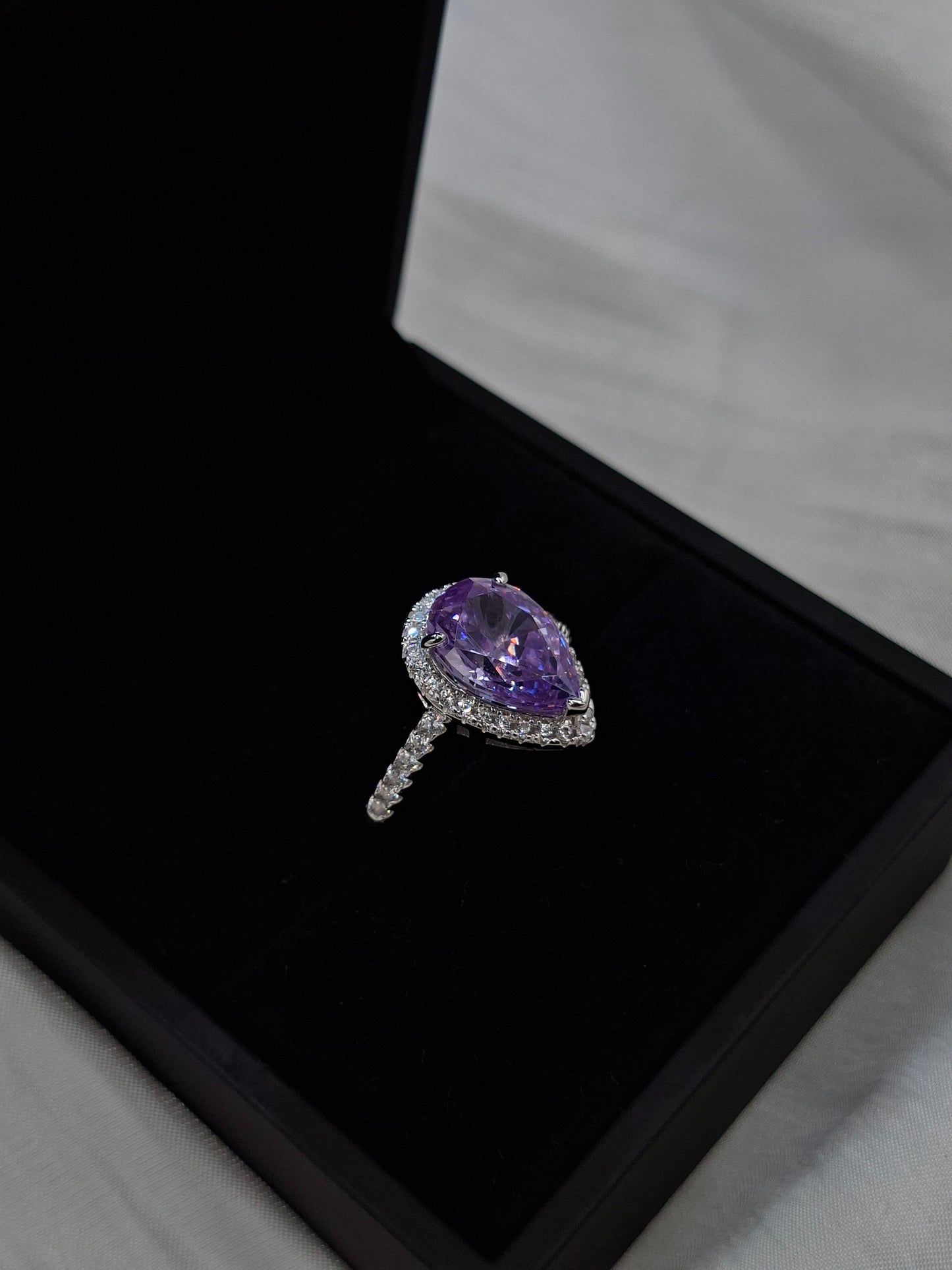 Shop Amethyst Zircon Ring for Women at ElsaLagos in Nigeria