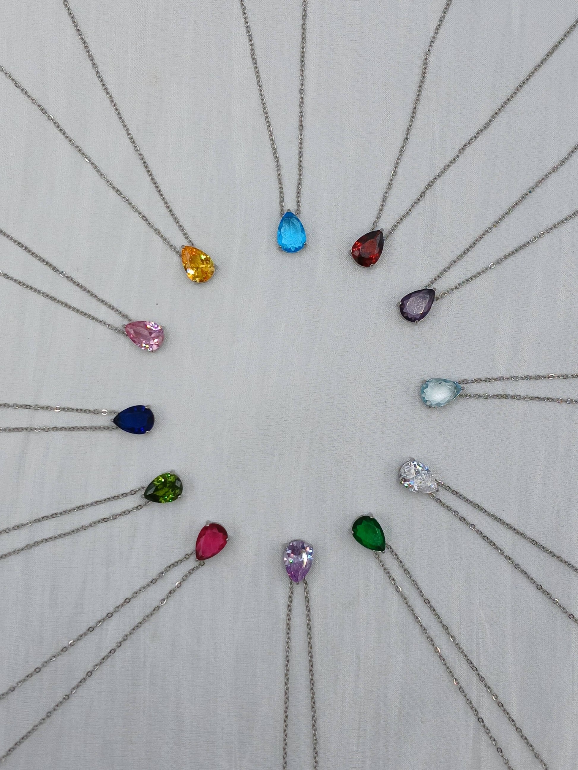 Shop April Birthstone Necklace for Women at ElsaLagos in Nigeria