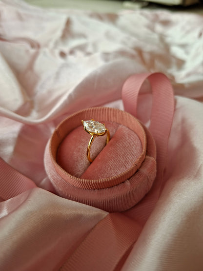 Shop Aramide Moissanite Engagement Ring for Women at ElsaLagos in Nigeria