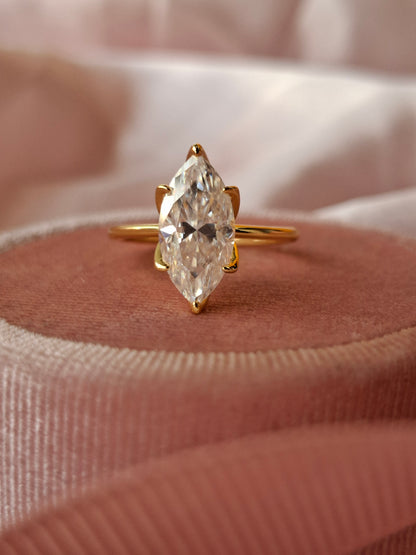 Shop Aramide Moissanite Engagement Ring for Women at ElsaLagos in Nigeria