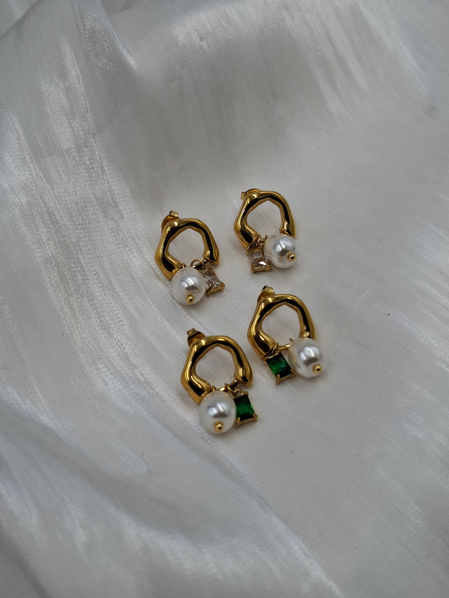 Shop Baroque Pearl Earring for Women at ElsaLagos in Nigeria