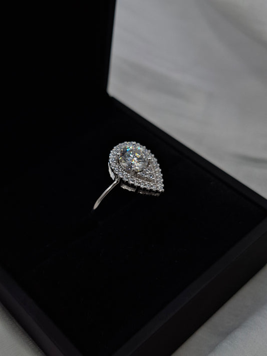 Shop Bev Zircon Ring for Women at ElsaLagos in Nigeria