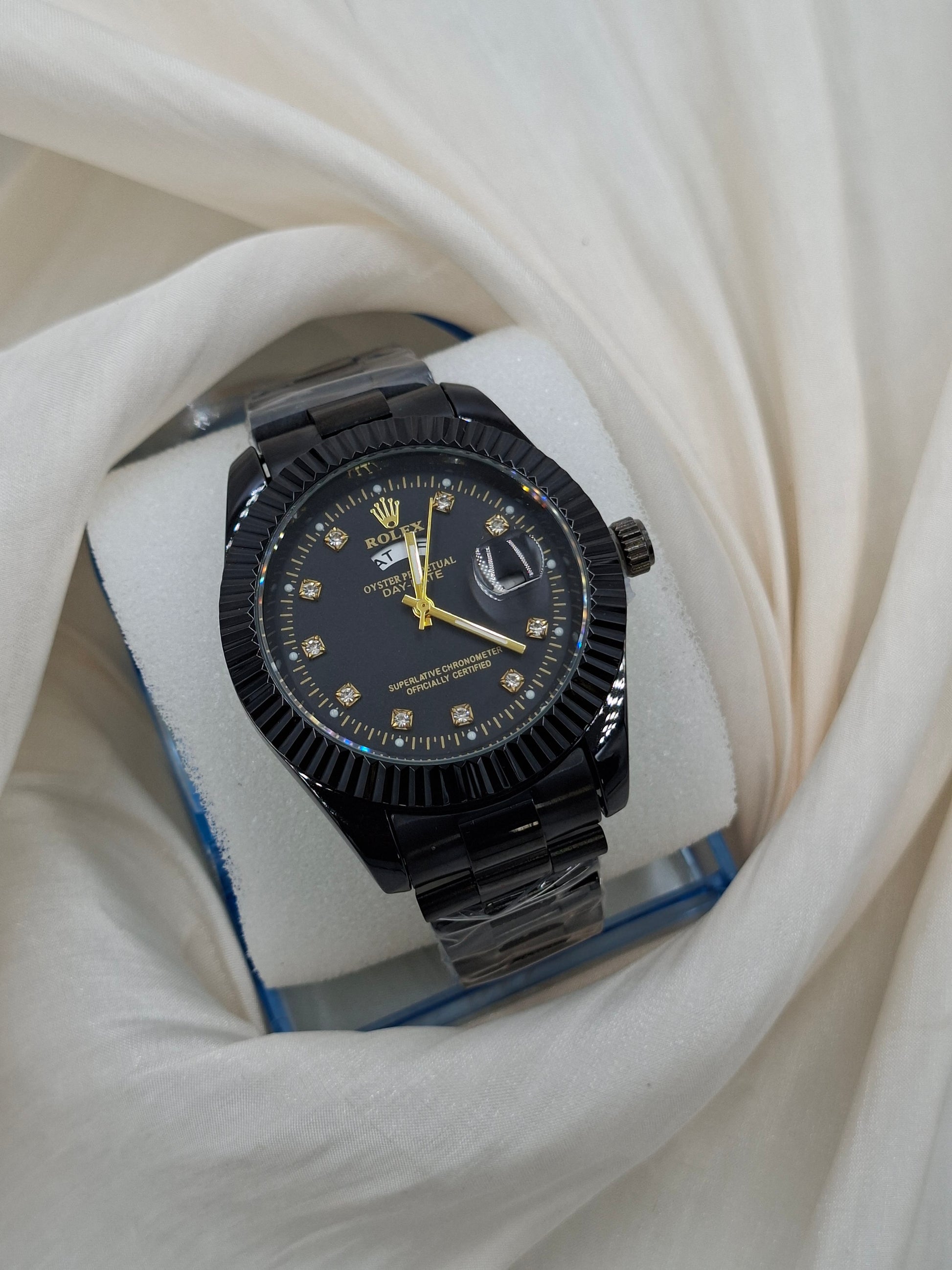 Buy Black Oyster Wristwatch for Men at ElsaLagos in Nigeria