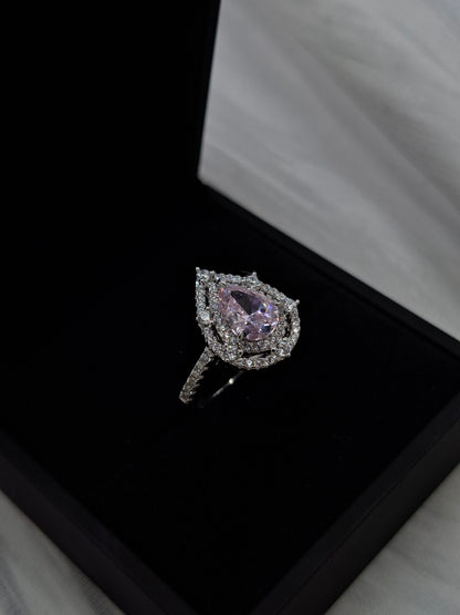 Shop Blush Zircon Ring for Women at ElsaLagos in Nigeria